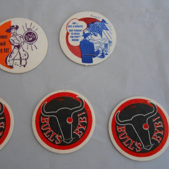 Vintage Pog Brand Pog Lot, Lot Of 5, 1990's, Toys/Games, Milk Caps - Picture 3 of 4
